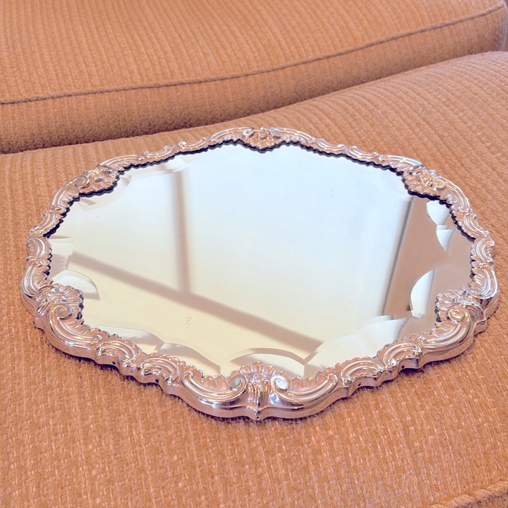 Vintage sterling silver tray
